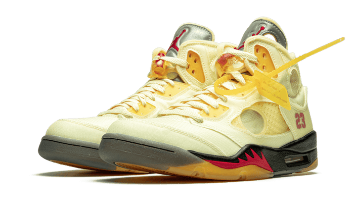 Nike Air Jordan Off-White x 5 SP Sail-Air Jordan-pikastore.cz