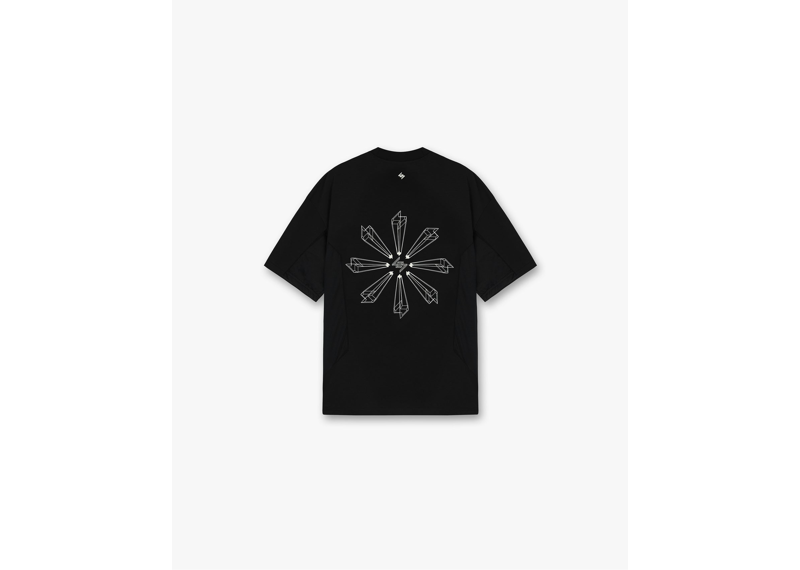 Represent 247 Uprising Oversized T-Shirt Black