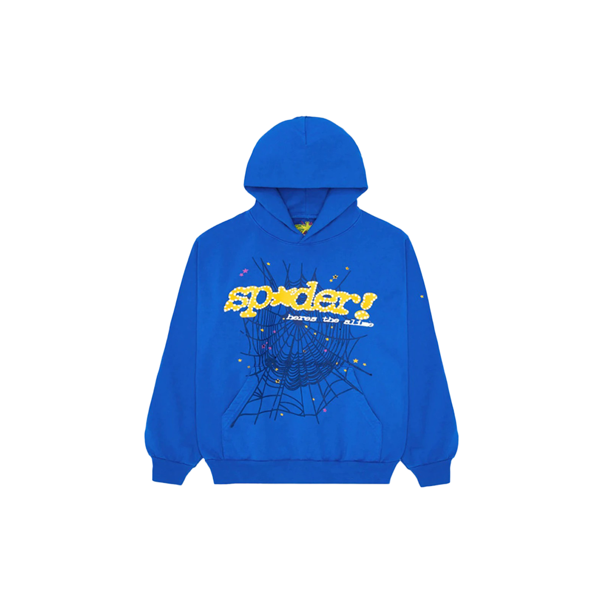 Sp5der Hoodie TC Blue-Sp5der-pikastore.cz