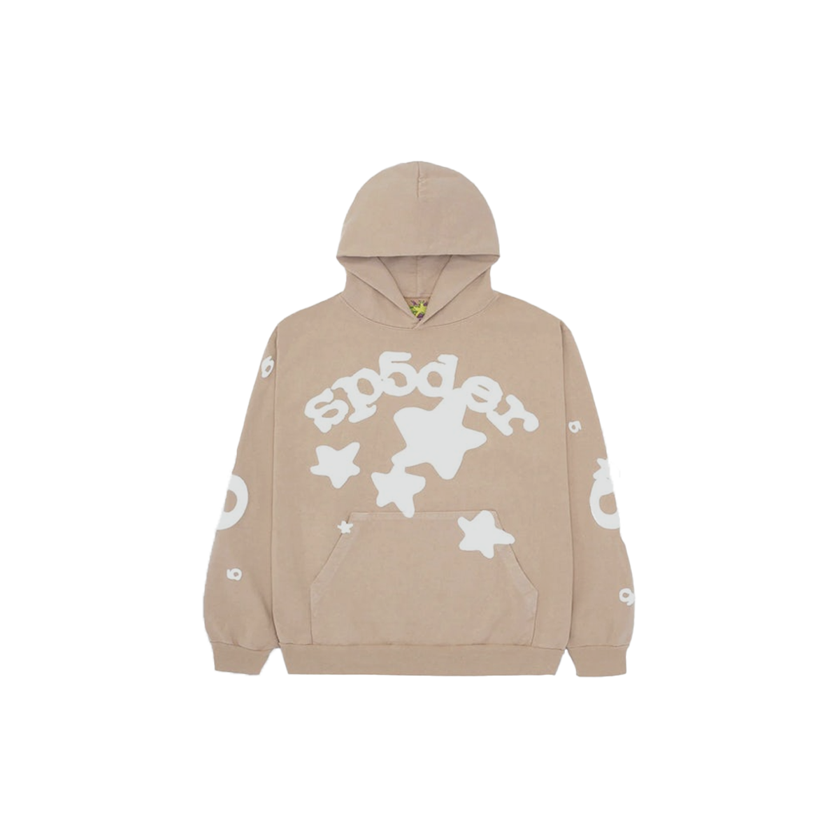 Sp5der Beluga Hoodie Sand-Sp5der-pikastore.cz