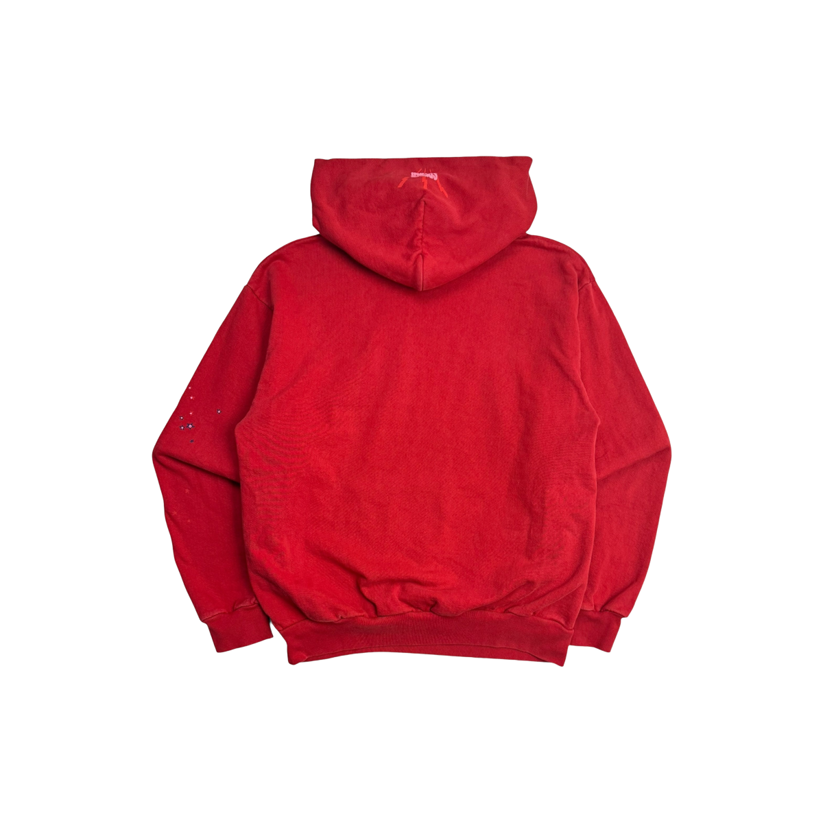 Sp5der 555 Angel Number Hoodie Red-Sp5der-pikastore.cz