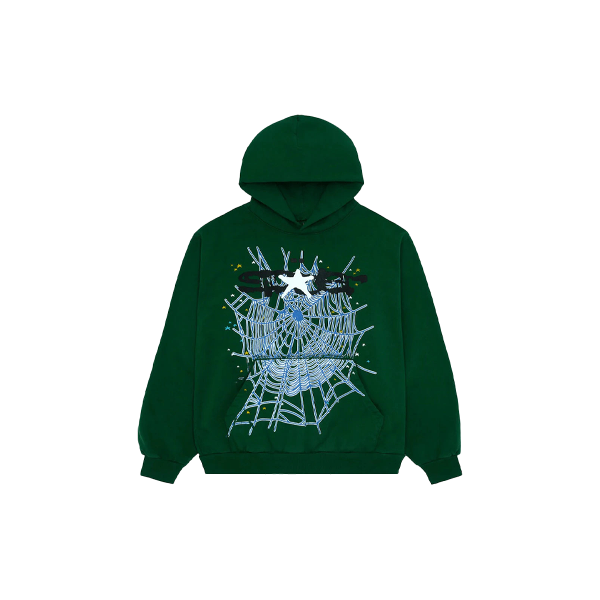 Sp5der Hunter Green Hoodie-Sp5der-pikastore.cz