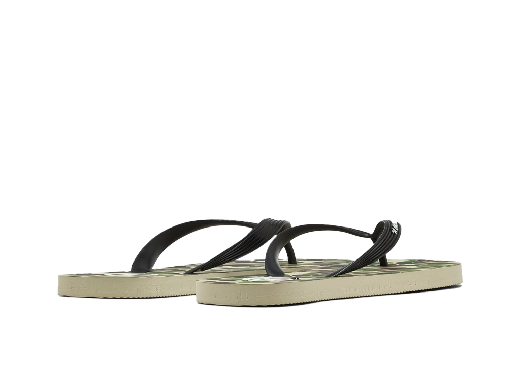 A BATHING APE Abc Camo Beach Sandals M Green-Bape-pikastore.cz