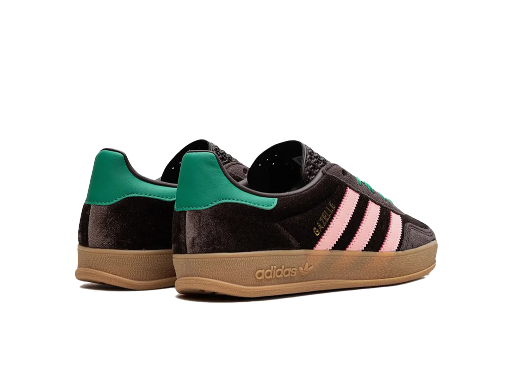 Adidas Gazelle Indoor Dark Brown Glow Pink – sneakers – photo 4 of 5