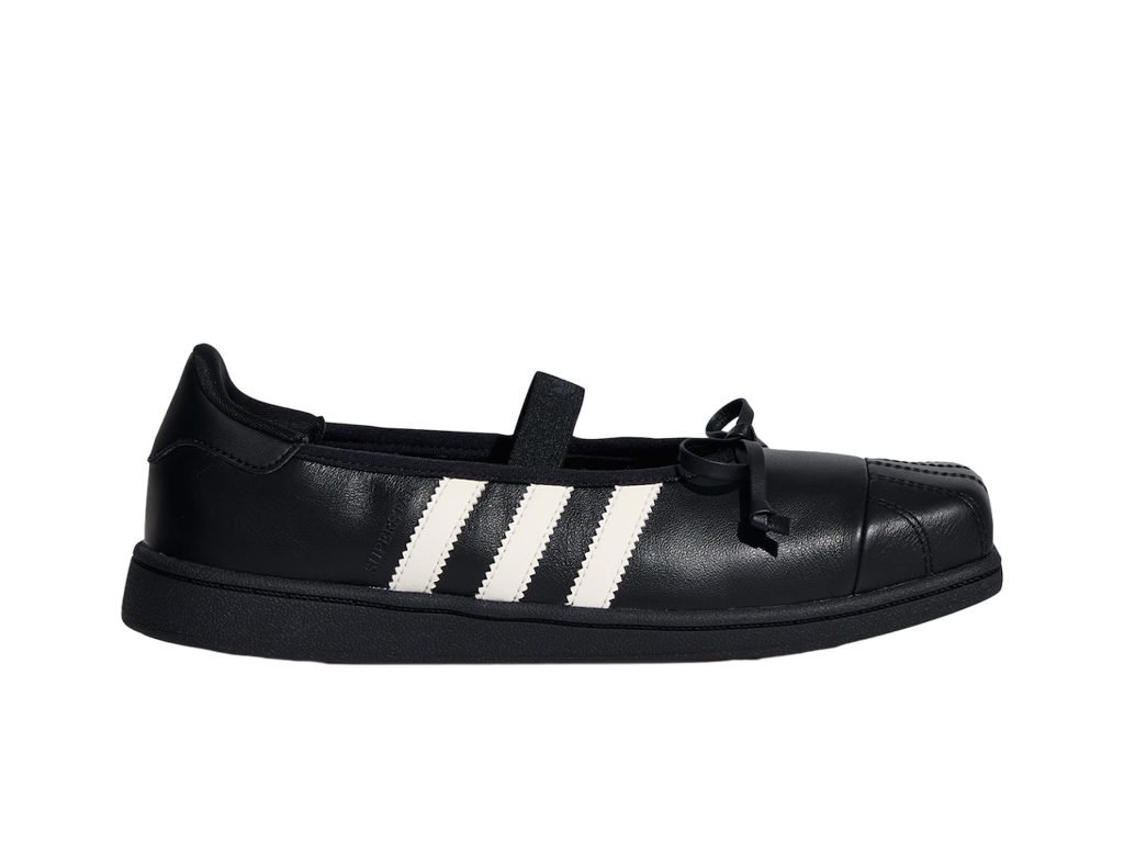 JENNIE x adidas Wmns Superstar Square Ballet Core Black Off White – sportcipő – fotó 3/5