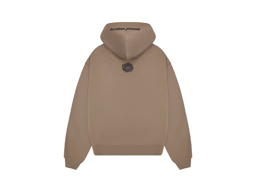 Broken Planet Off The Grid Hoodie Cinder Brown-Broken Planet-pikastore.cz