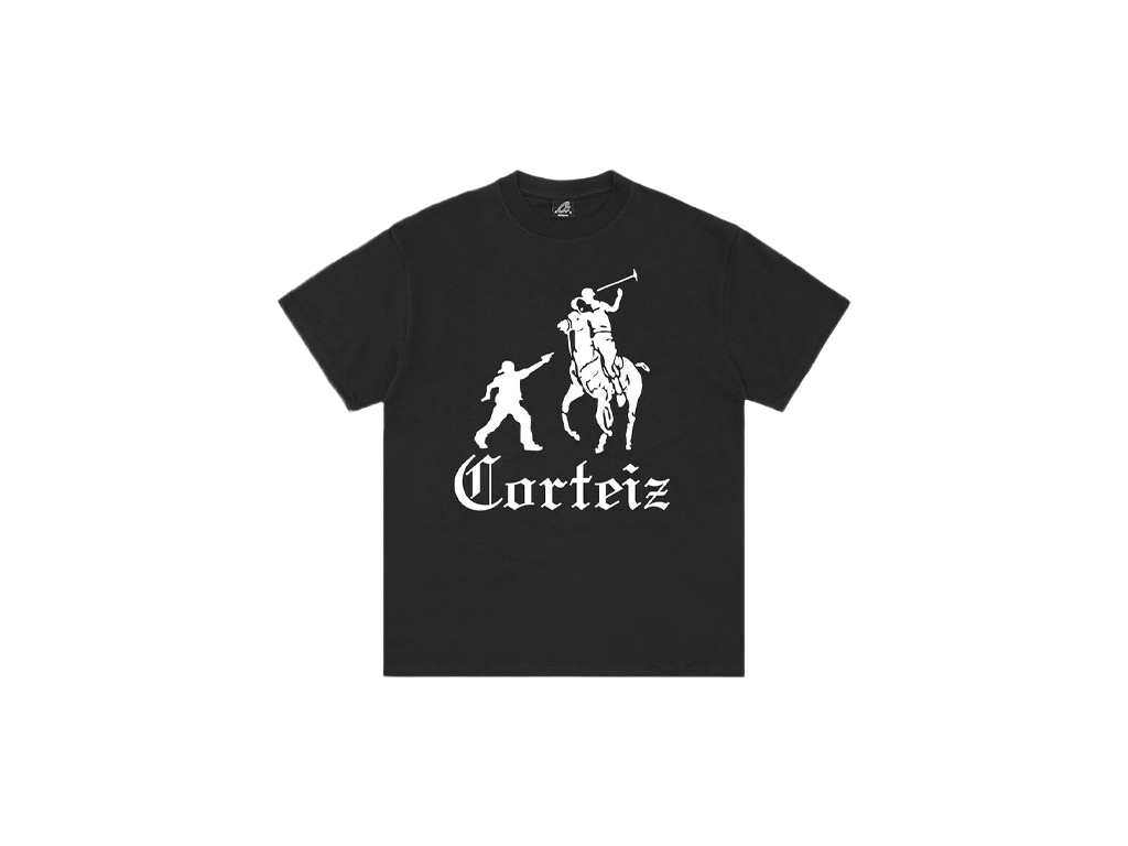 Corteiz Jack Boys Tee Black-Corteiz-pikastore.cz