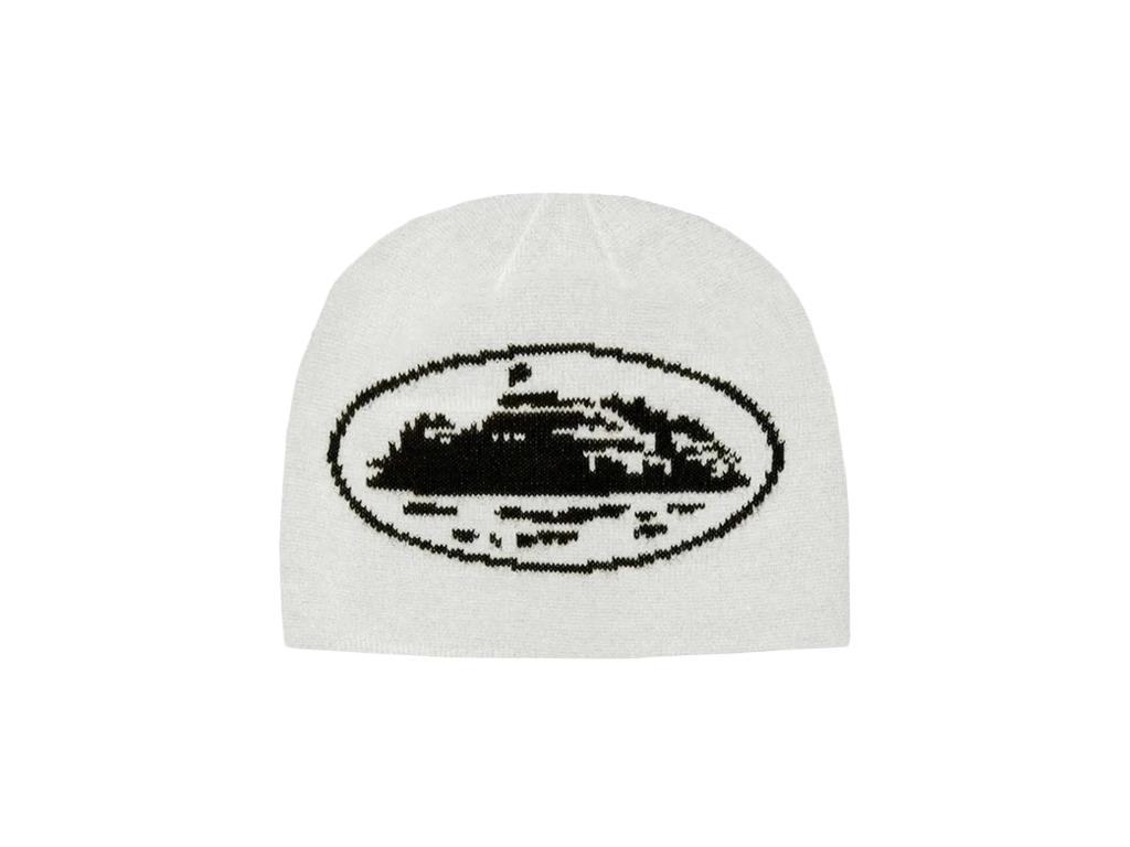 Corteiz Alcatraz Skully White