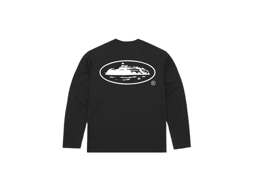 Corteiz Island Stamp Tee Black-Corteiz-pikastore.cz