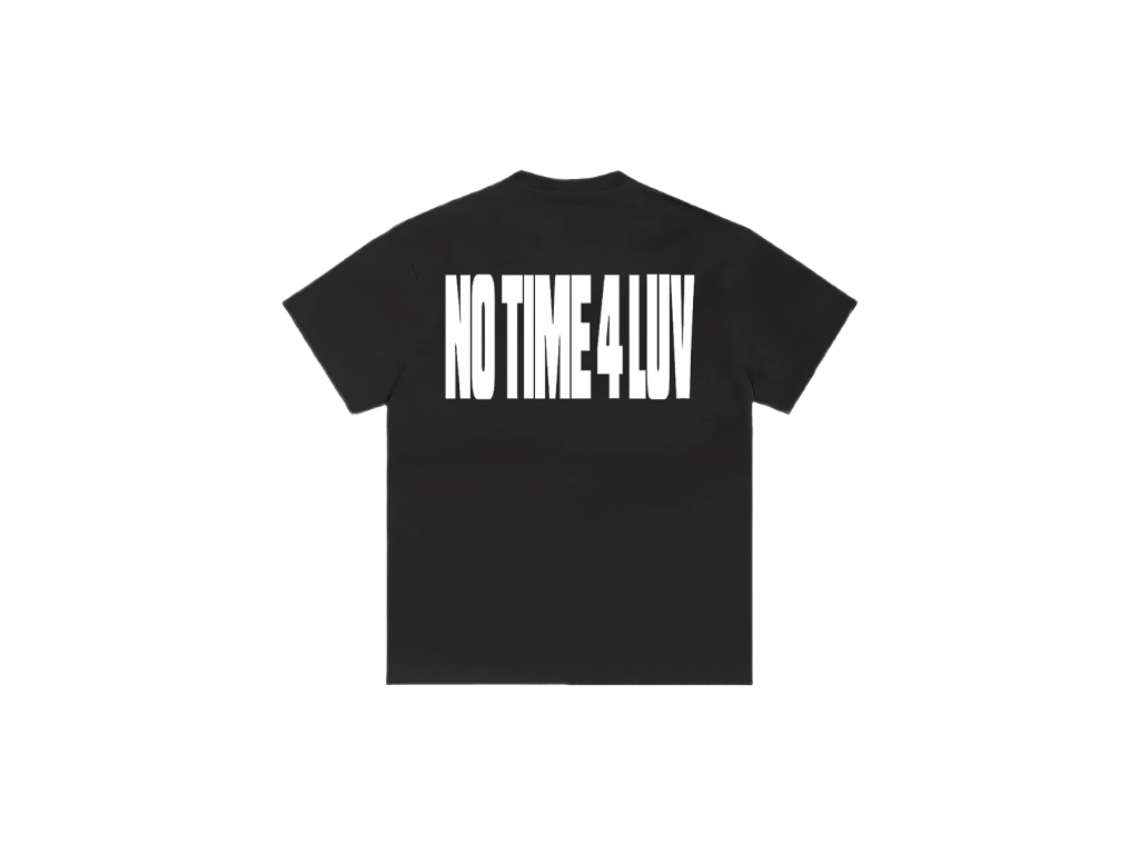 Corteiz No Time 4 Luv Tee Black-Corteiz-pikastore.cz