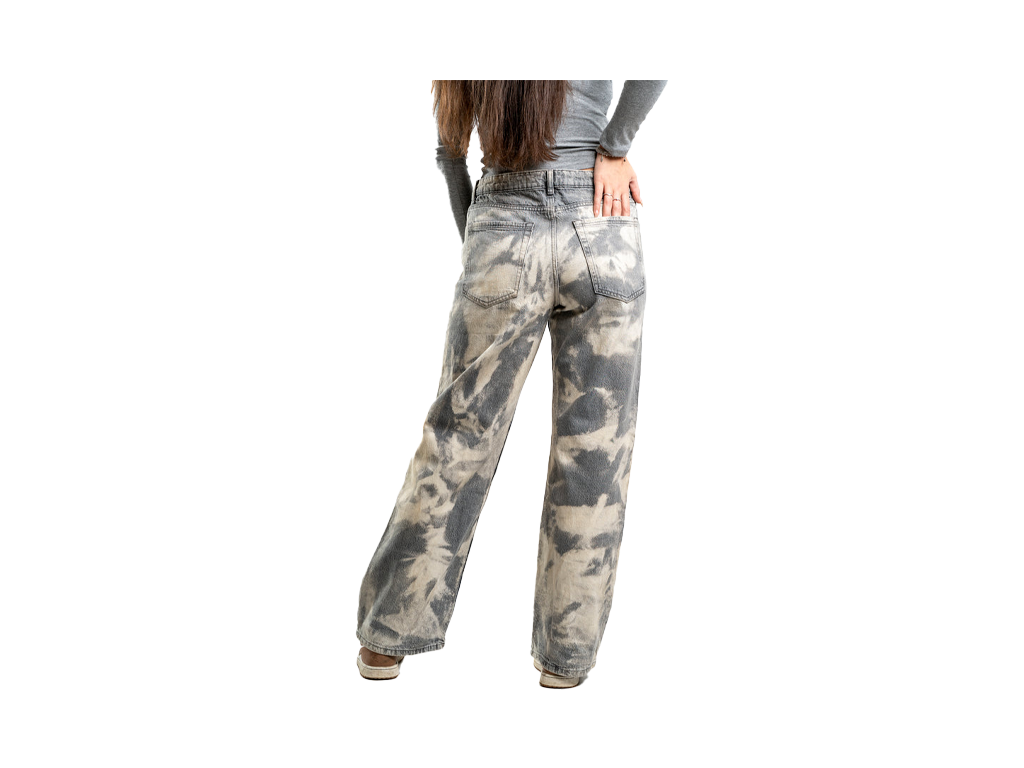 Custom Bleached Jeans WMNS-Kalhoty-Custompantsprg-pikastore.cz