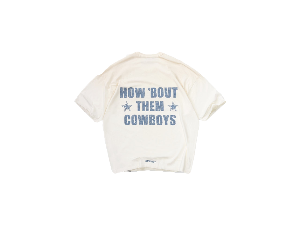 Dallas Cowboys x Represent T-Shirt Washed Ecru