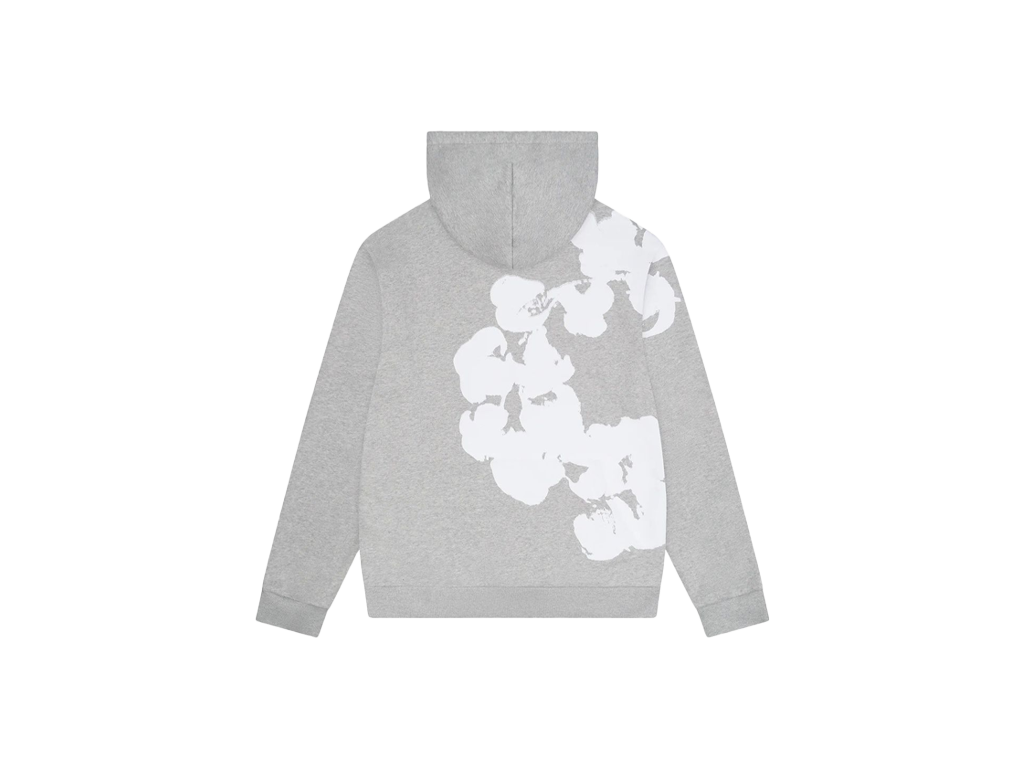 Denim Tears Big Cotton Wreath Sweatshirt Grey-Denim Tears-pikastore.cz