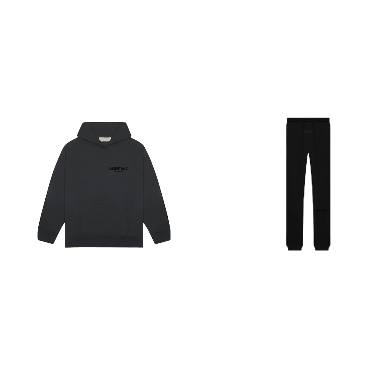 Fear of God Essentials S22 Sweatpants + S22 Hoodie Black - SET-Bundle-Fear of God-pikastore.cz