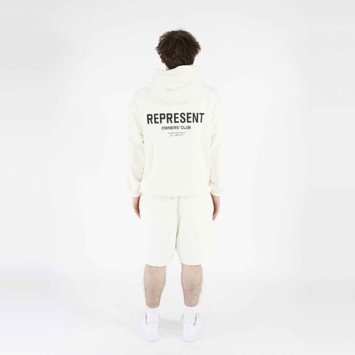 pikastore.cz - Represent Owners Club Hoodie Flat White + Owners Club Shorts Flat White SET-Bundle-pikastore.cz-pikastore.cz