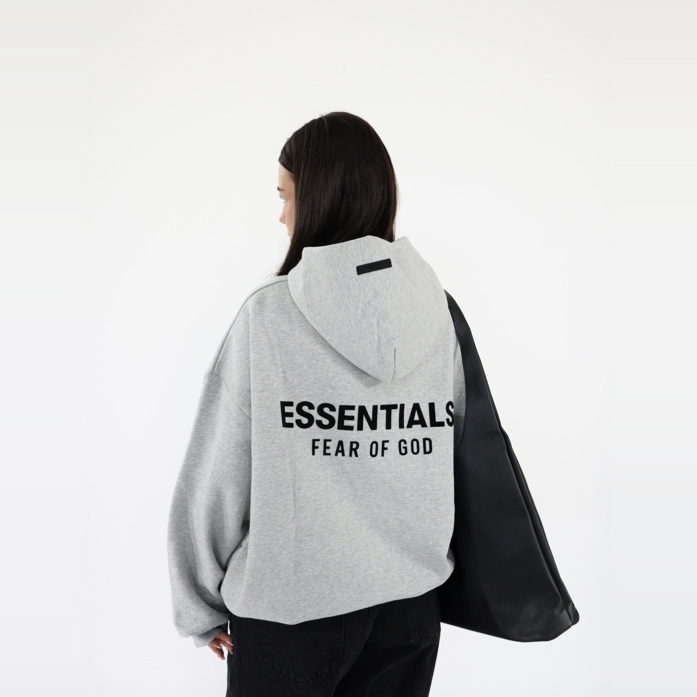 Fear of God Essentials Fleece S24 Hoodie Light Heather Gray - PIKASTORE-Clothing-Fear of God-pikastore.cz