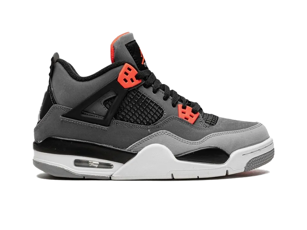 Air Jordan Jordan 4 Retro Infrared (GS) – tenisky – fotka 3 z 5