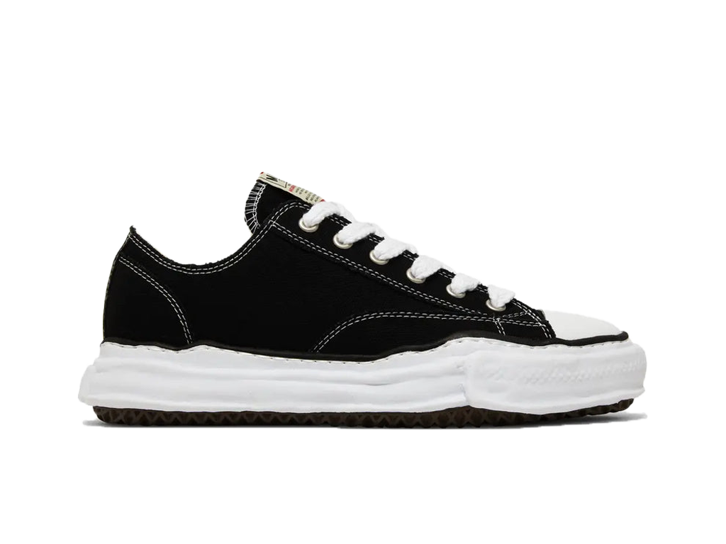 Maison Mihara Yasuhiro Peterson OG Sole Canvas Low Black-Maison Mihara Yasuhiro-pikastore.cz