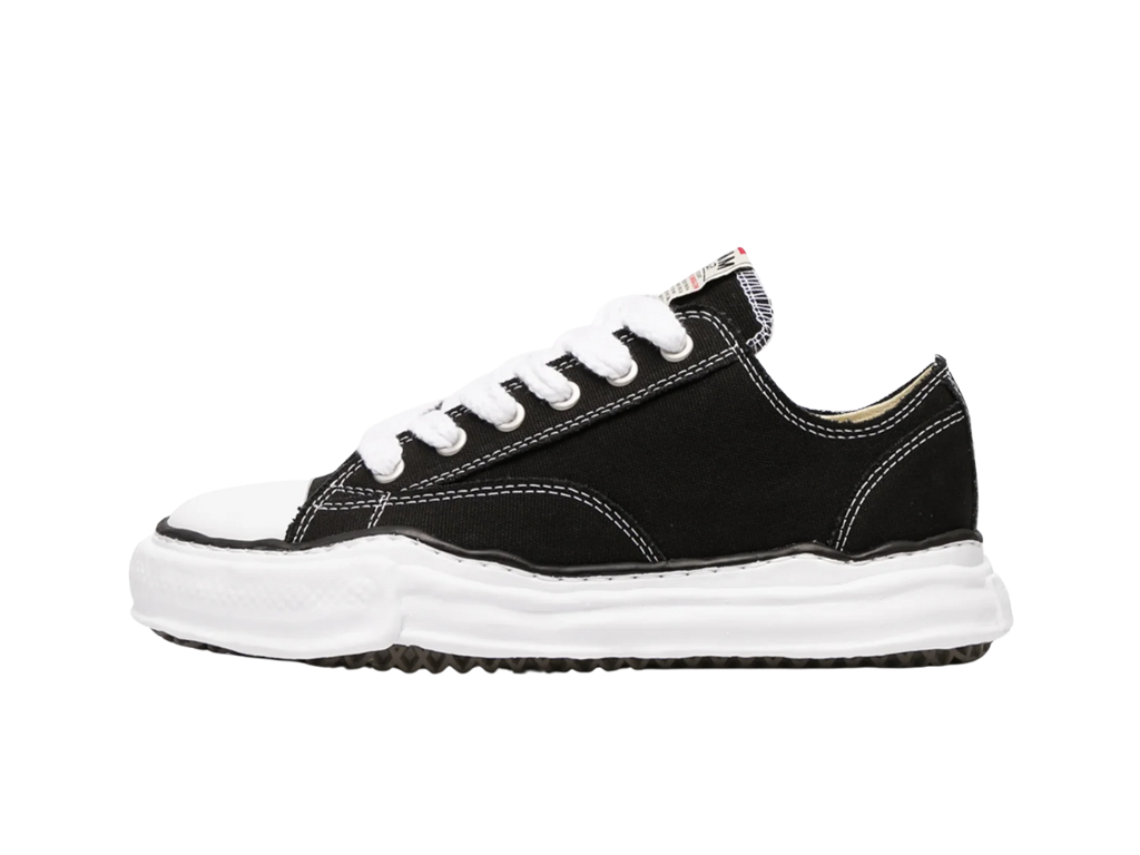 Maison Mihara Yasuhiro Peterson OG Sole Canvas Low Black-Maison Mihara Yasuhiro-pikastore.cz