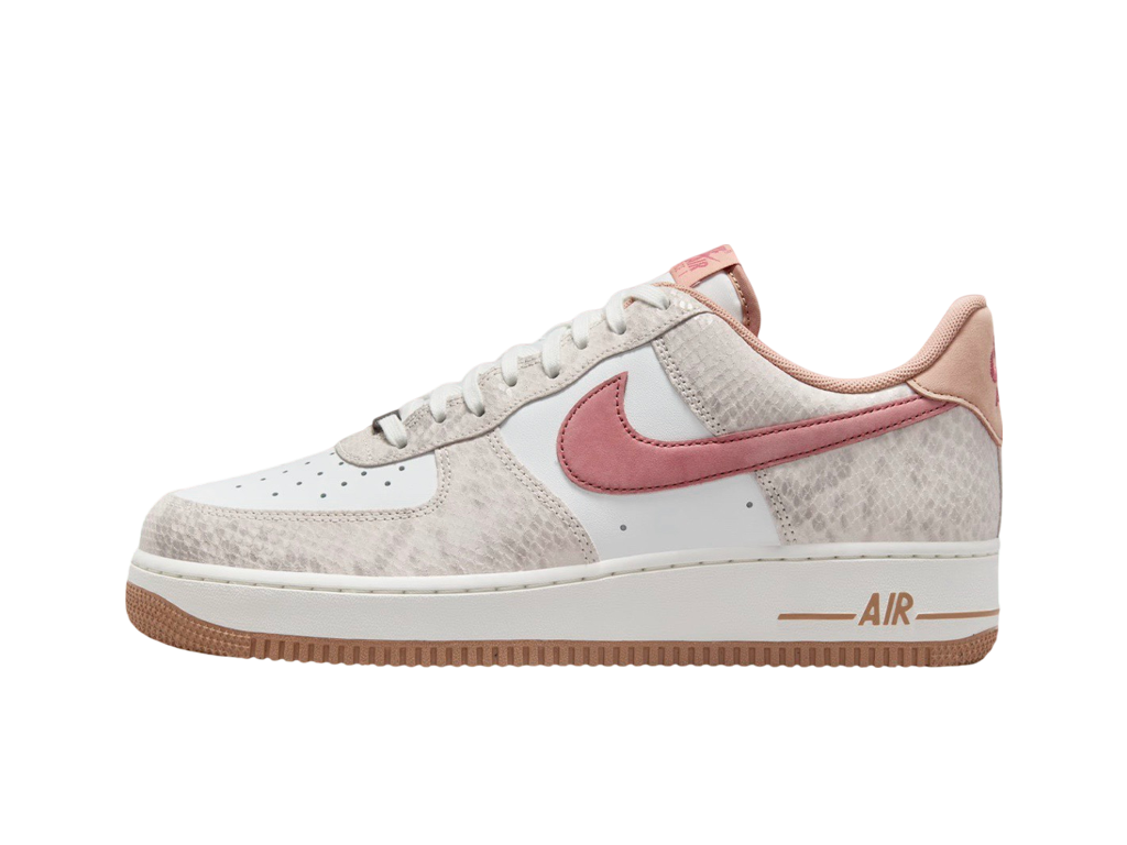 Nike Air Force 1 07 LV8 Snakeskin Pack - Canyon Rust – tenisky, červená