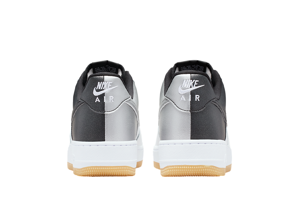 Nike Air Force 1 Low 07 LV8 White Black Metallic Silver-Nike-pikastore.cz