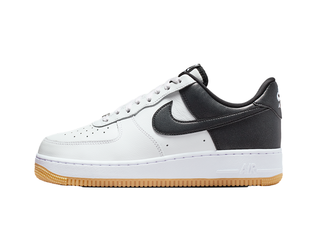 Nike Air Force 1 Low 07 LV8 White Black Metallic Silver-Nike-pikastore.cz