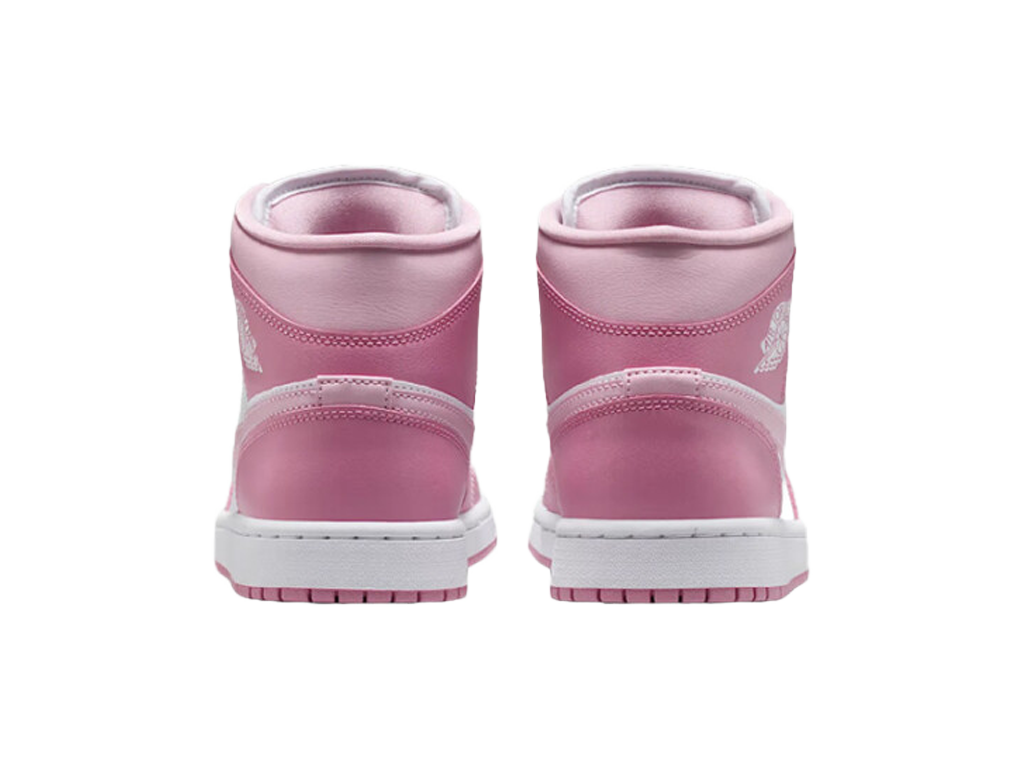 Nike Air Jordan 1 Mid Elemental Pink Iced Carmine Women's – sportcipő – fotó 4/5
