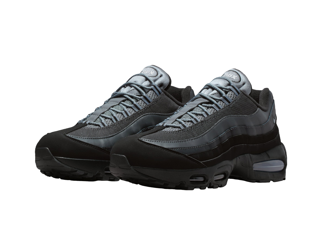 Nike Air Max 95 Big Bubble - Black Metallic Silver-Nike-pikastore.cz