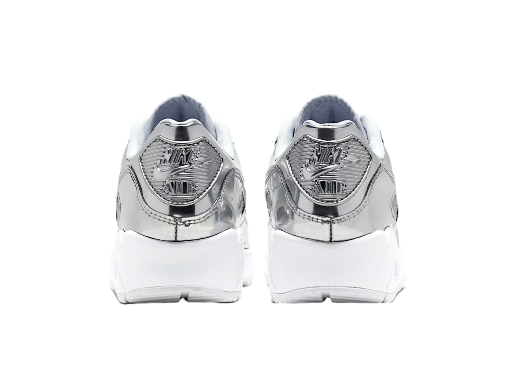 Nike Wmns Air Max 90 Metallic Pack - Chrome – кросівки – фото 4 з 5