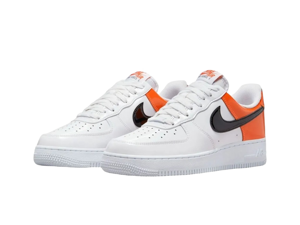 Nike Air Force 1 Low '07 Essential White/Brilliant Orange (Women's)-sneakers-Nike-pikastore.cz