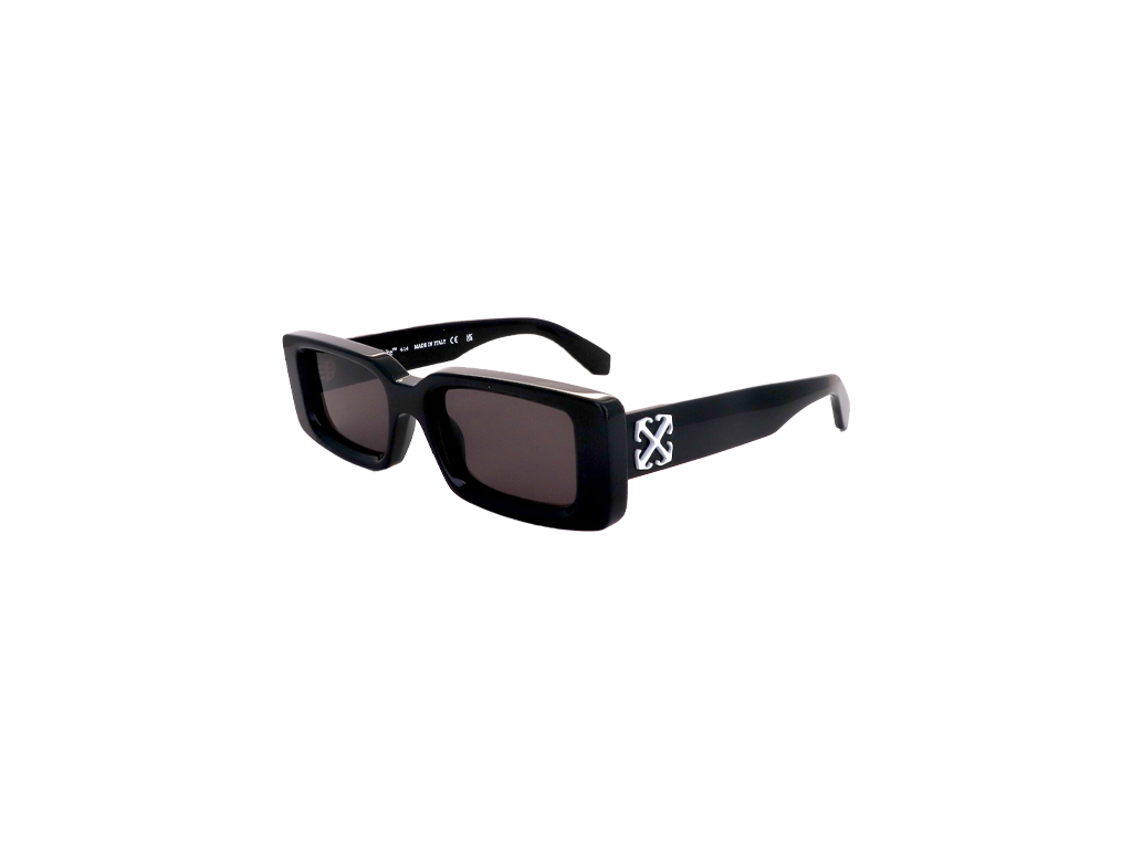 OFF-WHITE Arthur Square Frame Sunglasses Black/White-OFF-WHITE-pikastore.cz