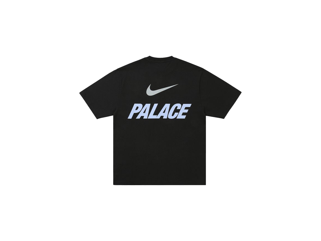 Palace x Nike Font Swoosh T-shirt Black