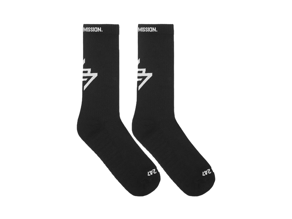 Represent 247 Logo Socks Black-Represent-pikastore.cz
