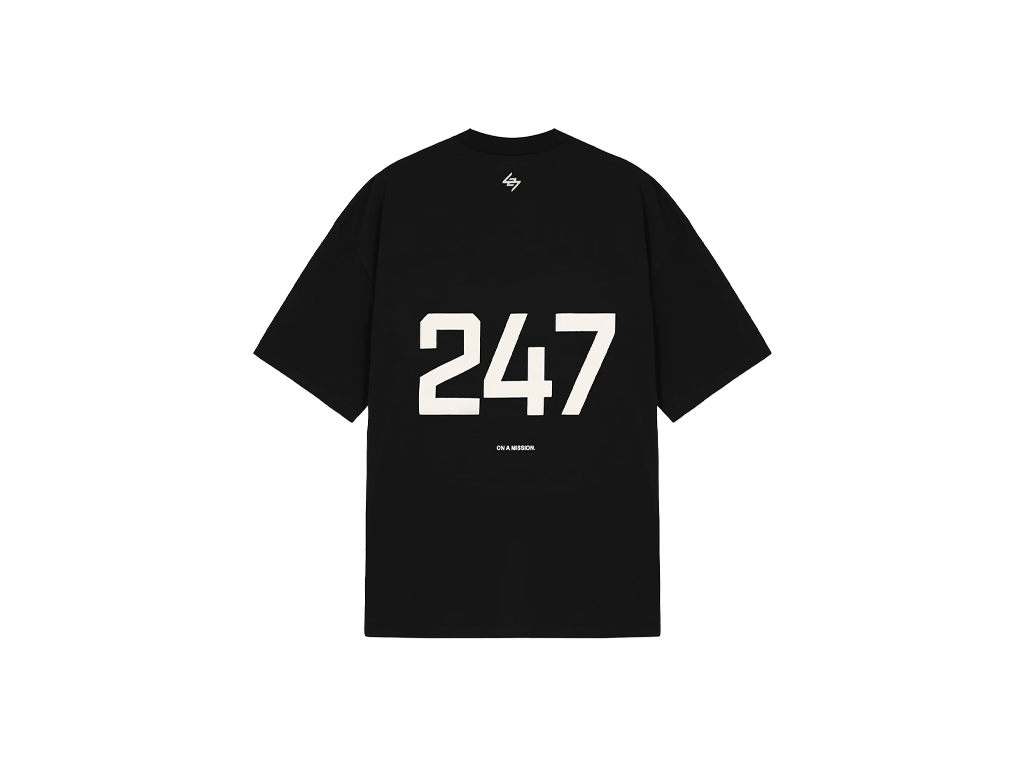 Represent 247 Oversized T-Shirt Jet Black-Represent-pikastore.cz