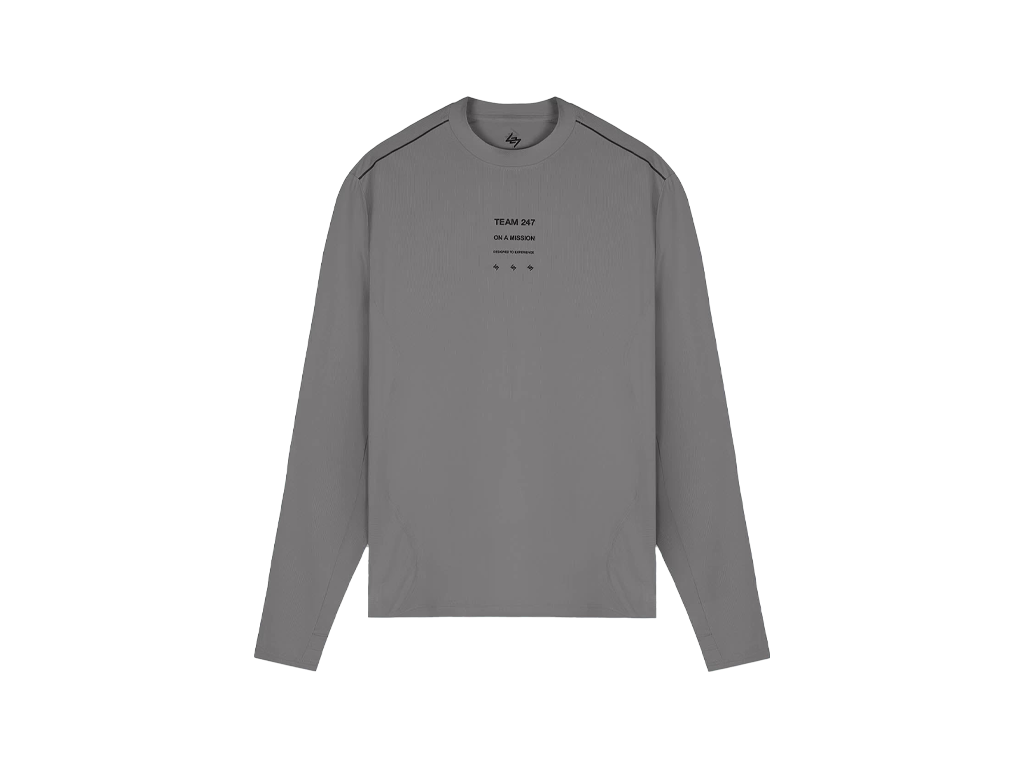 Represent 247 Trail Long Sleeve T-Shirt Steel-Represent-pikastore.cz