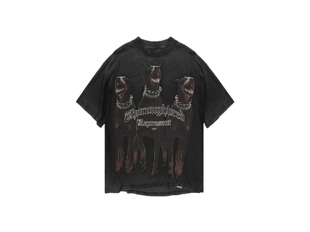 Represent Pure Breed T-Shirt Vintage Black-Represent-pikastore.cz