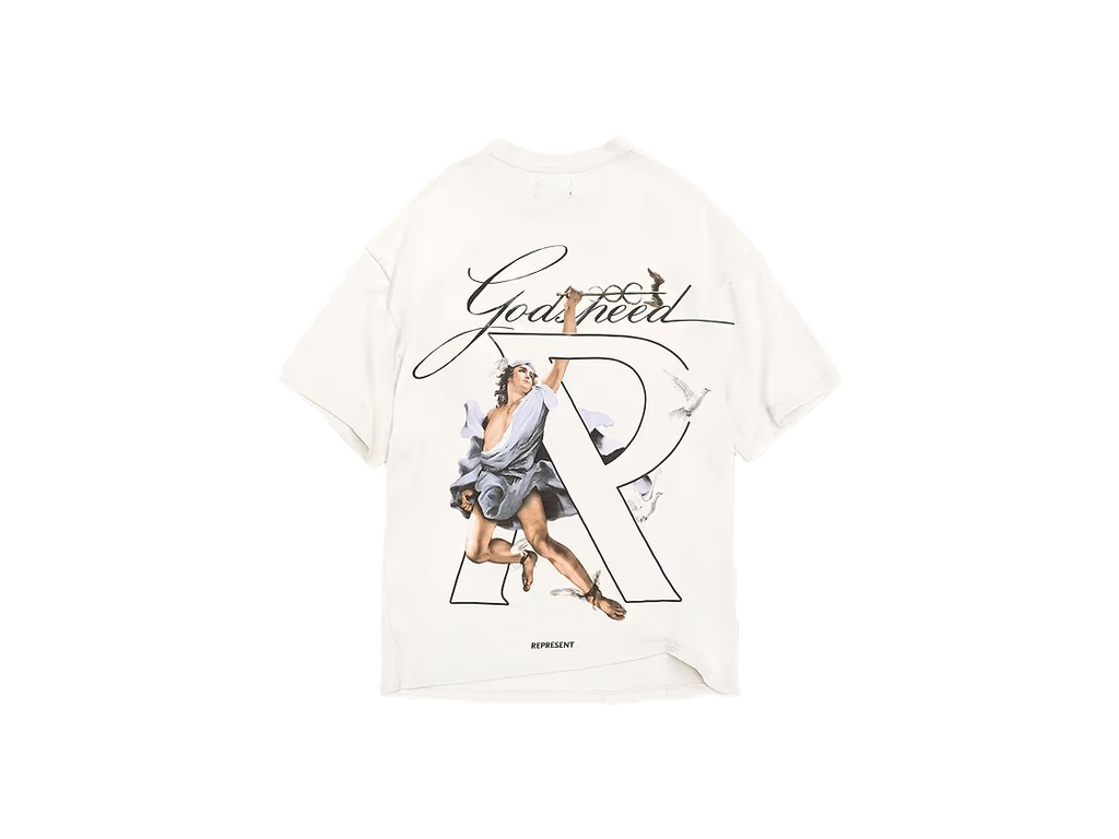 Represent Hermes T-Shirt Flat White-Represent-pikastore.cz