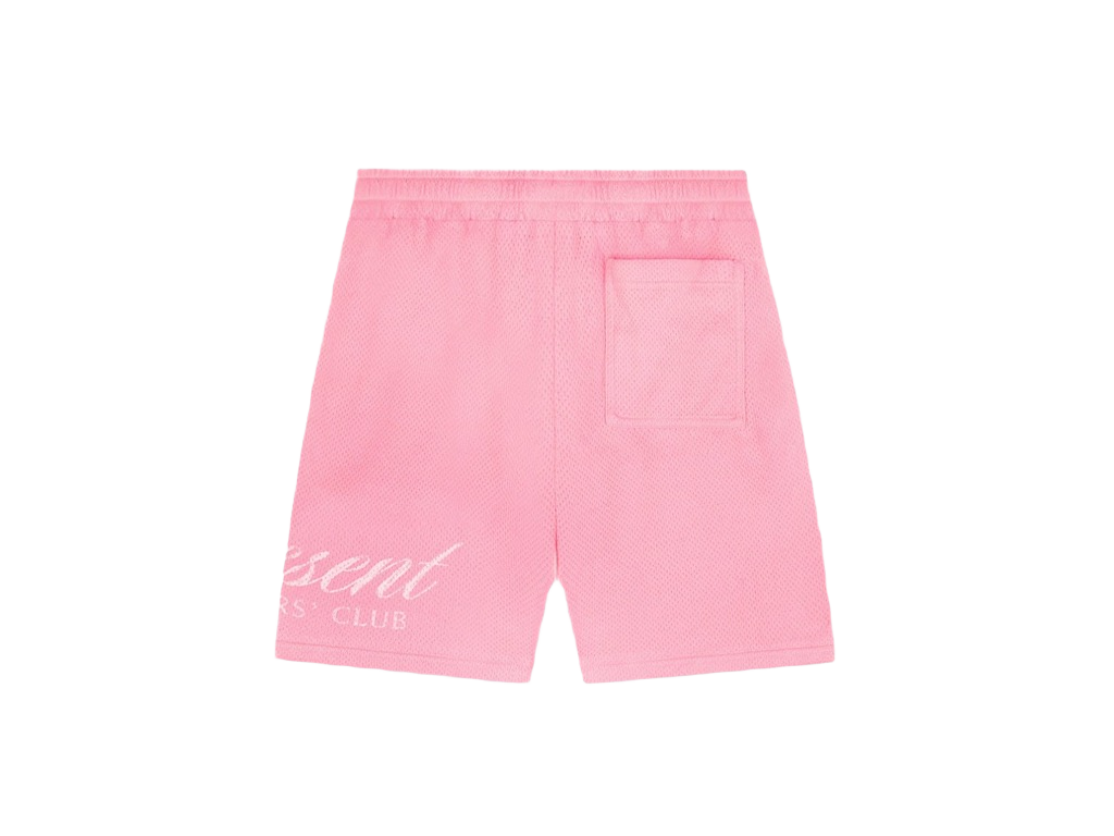 Represent Owners Club Script Mesh Shorts Pink-Represent-pikastore.cz