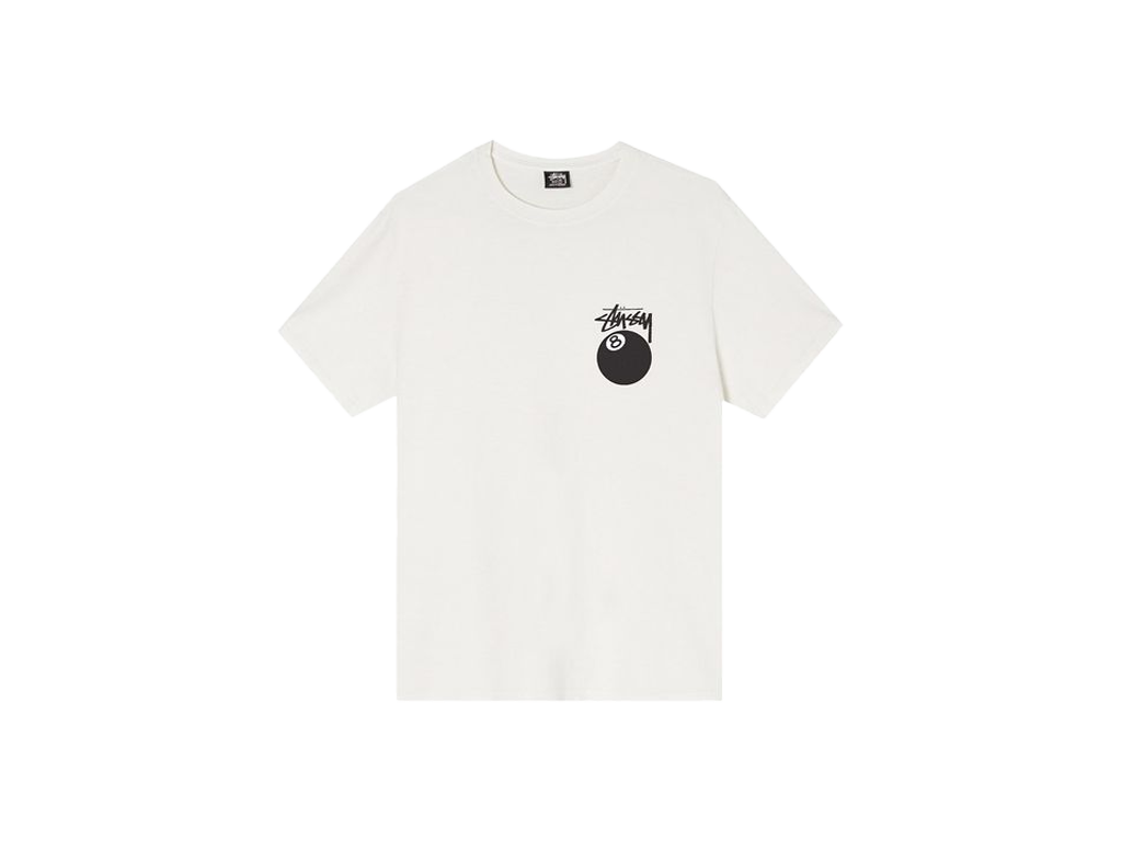 Stussy 8 Ball Tee Pigment Dyed - Natural