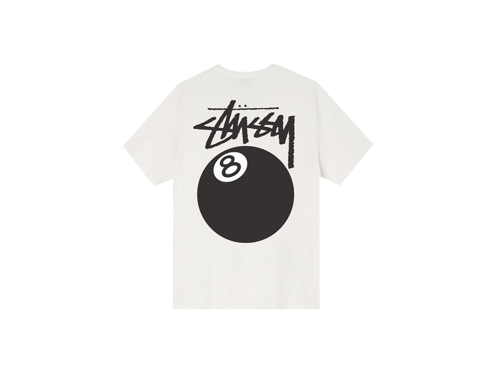 Stussy 8 Ball Tee Pigment Dyed - Natural