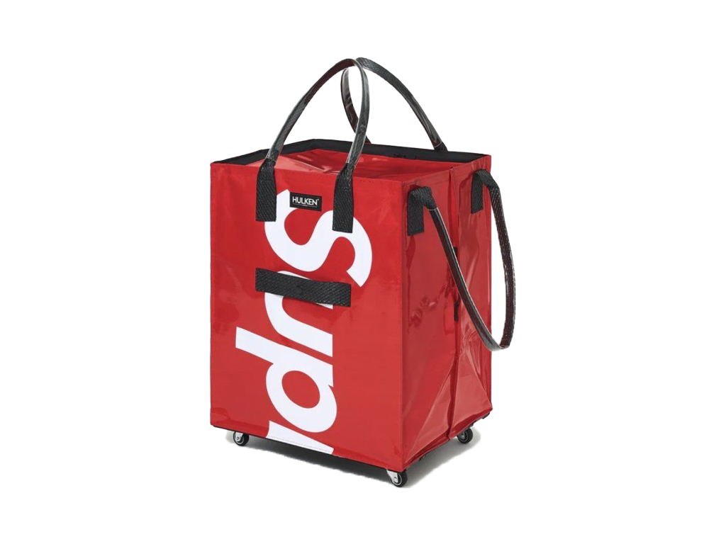 Supreme Hulken Rolling Tote Bag (SS26) Red