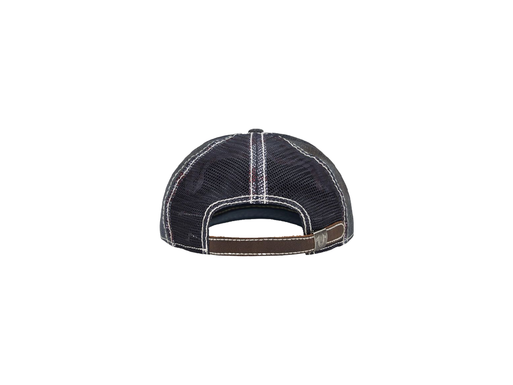 Supreme True Religion Mesh Back 6-Panel Grey-Supreme-pikastore.cz
