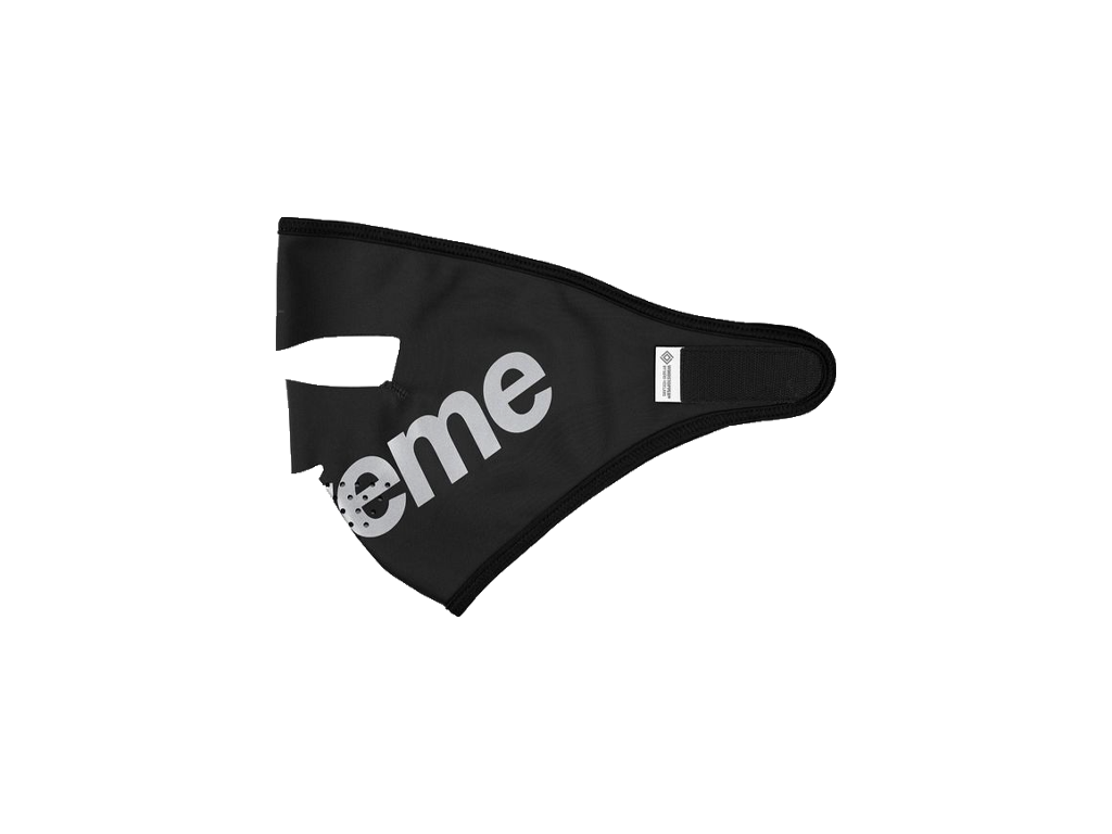 Supreme WINDSTOPPER Facemask (FW25) Black-Supreme-pikastore.cz