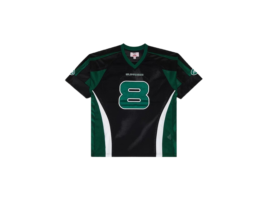 Supreme Martine Rose Football Jersey Black-Supreme-pikastore.cz