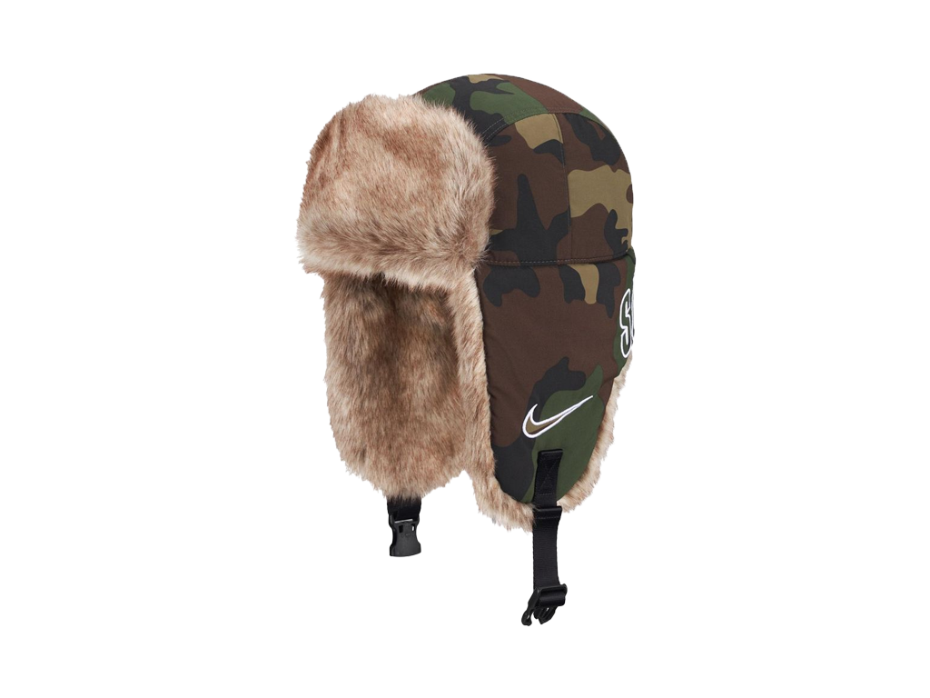 Supreme x Nike Trooper Hat Woodland Camo – čepice