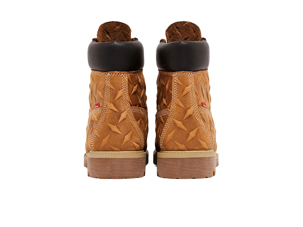 Timberland 6" Premium Waterproof Boot Supreme Diamond Plate Wheat – skor – foto 4 av 5