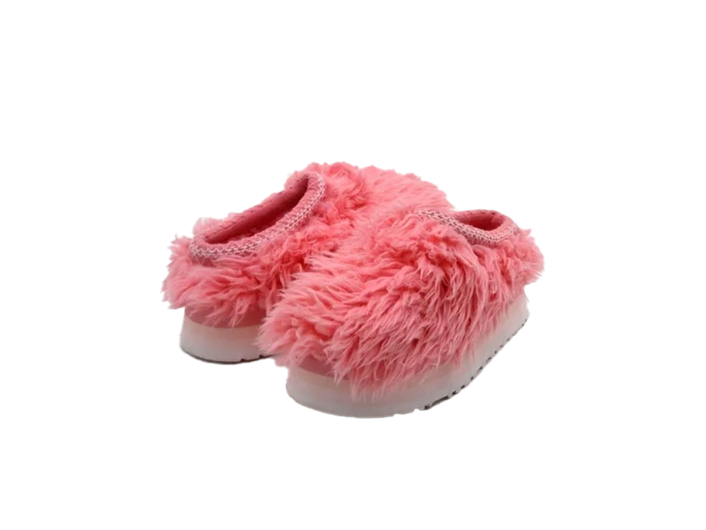 UGG Fluff Momma Sugar Tasman Slipper Pink Jasmine (Womens)-UGG-pikastore.cz