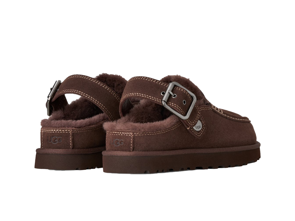 UGG Goldenstar Evelina Clog Burnt Cedar (Women's) – chanclas – foto 4 de 5