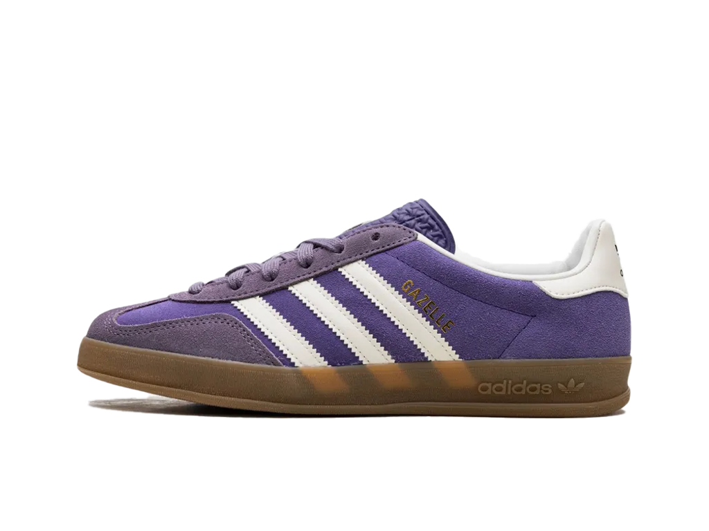 adidas Gazelle Indoor Collegiate Purple – tenisky, oranžová