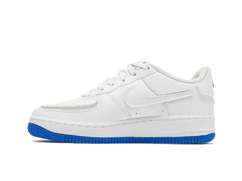 Nike Air Force 1/1 GS White Royal Blue – tenisky, bílá